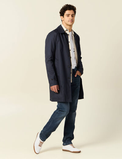 Jeans regular 5 poches denim stone homme