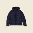 Doudoune capuche amovible bleu marine homme