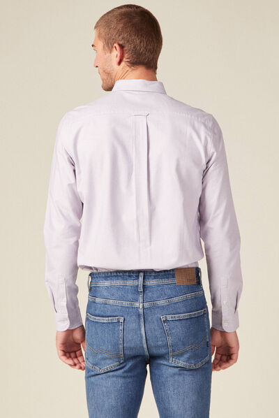 Chemise manches longues parme homme