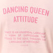 T-shirt en coton manches courtes rose pastel femme