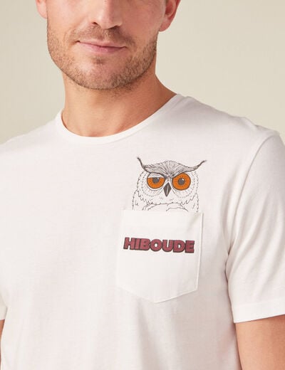 Pyjama éco-responsable ecru homme