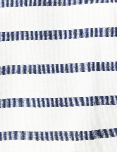 T-shirt manches longues ecru homme