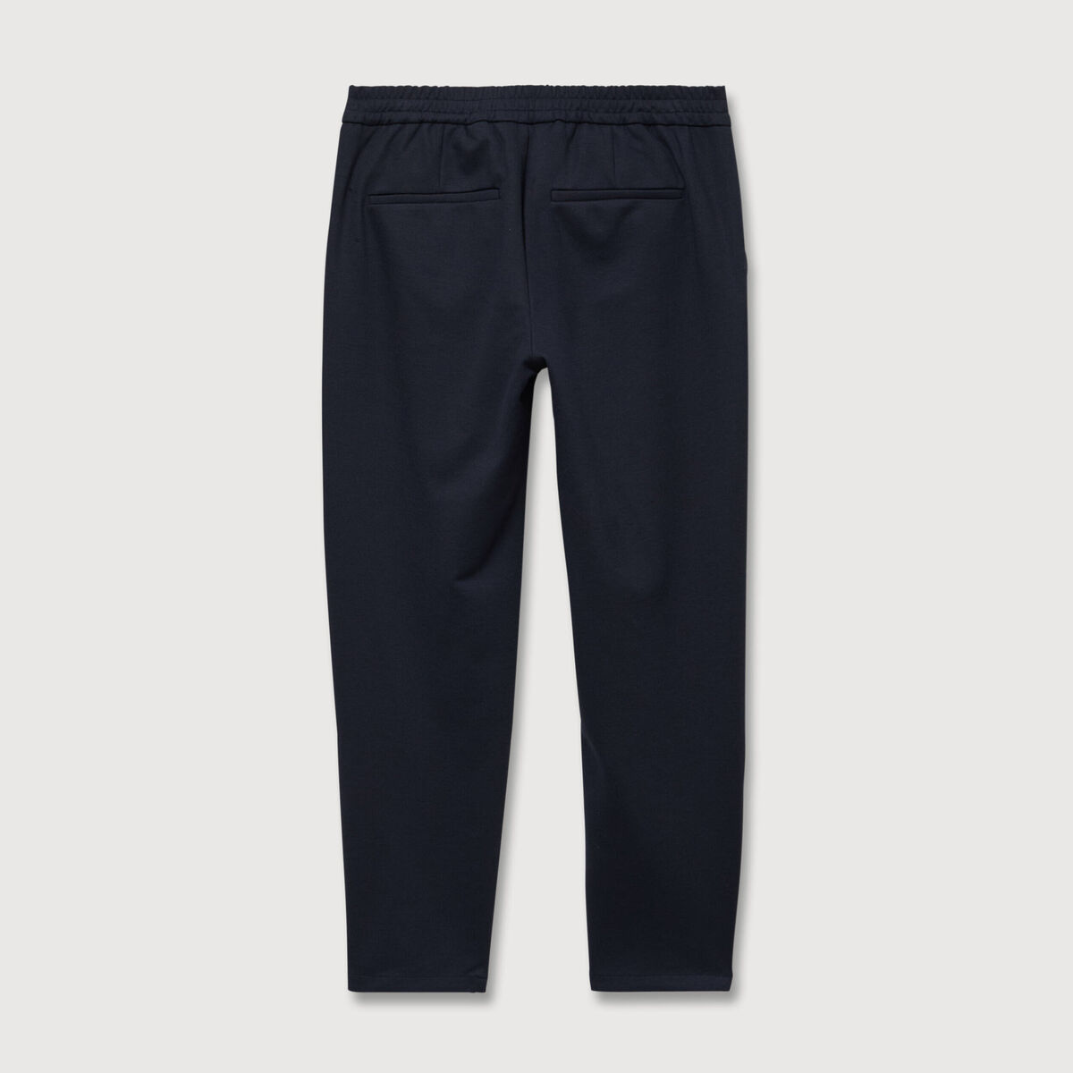 Pantalon droit longueur 32 bleu marine homme