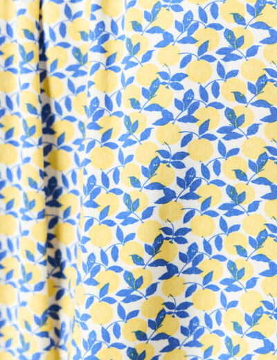 Blouse sans manches bleu femme