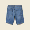 Bermuda denim en coton denim stone homme