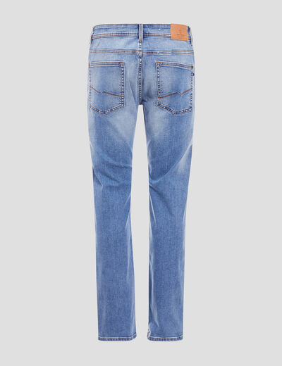 Jeans éco-responsable regular denim used homme