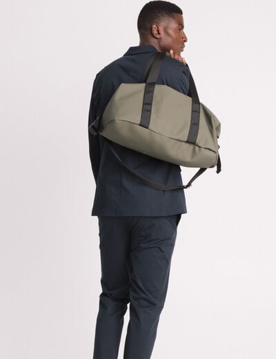 Sac de voyage vert kaki homme