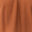 Polo éco-responsable marron cognac homme