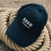Casquette en coton bleu marine homme