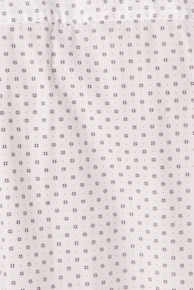 Chemise manches longues blanc homme