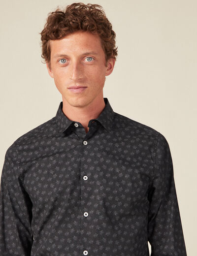 Chemise noir homme