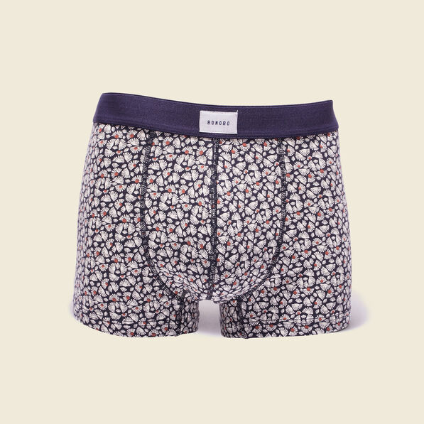 Lot 2 boxers marron cognac homme