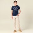T-shirt manches courtes bleu marine homme