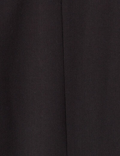Veste blazer double boutonnage noir femme