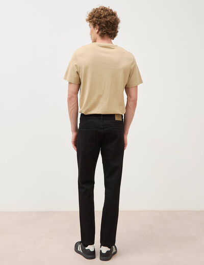 Jeans slim longueur 30 denim noir homme
