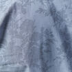 Chemise cintr&eacute;e en coton manches longues bleu homme