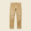 Jeans straight longueur 32 denim camel homme