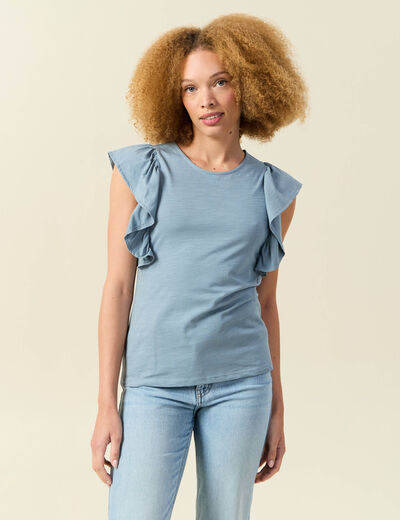Débardeur sans manches gris femme