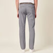 Pantalon chino straight bleu homme