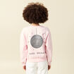 Sweat Atelier Beguin x Bonobo rose poudr&eacute;e femme