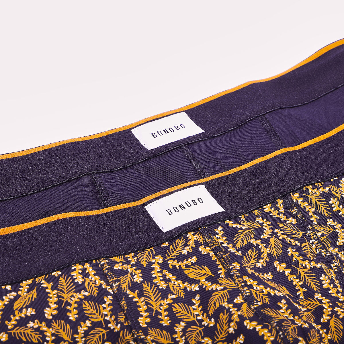 Boxer bleu fonc&eacute; homme