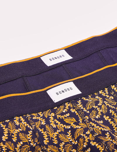 Boxer bleu foncé homme