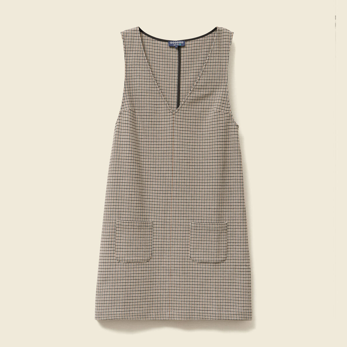 Robe sans manches noir femme