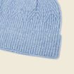 Bonnet éco-responsable bleu ciel femme