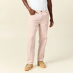 Jeans relax 5 poches rose homme