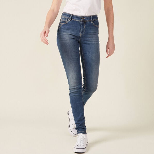 jeans marylin skinny push up denim stone femme Jeans Marylin - skinny push up denim stone femme