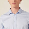 Chemise manches longues bleu clair homme