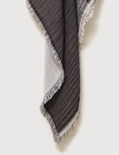 Foulard noir homme