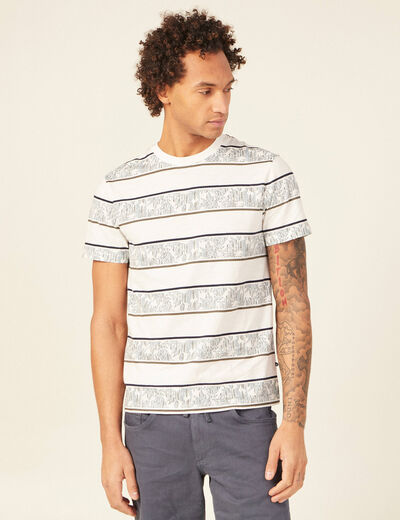 T-shirt éco-responsable vert homme