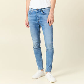 Jeans skinny tapered denim used homme