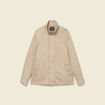 Trench manches longues col montant beige homme
