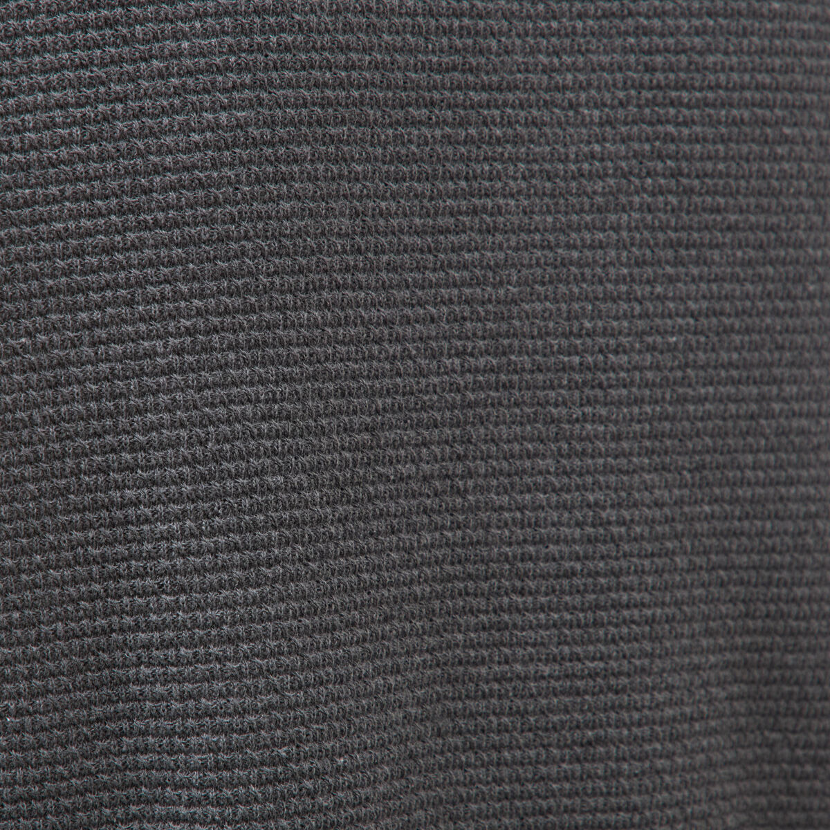 Pull manches longues gris fonc&eacute; homme