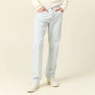 Jeans regular 5 poches denim snow bleach homme