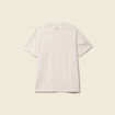 T-shirt ample en coton manches courtes ecru homme
