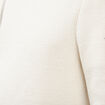 Pull col camionneur ecru homme