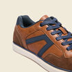 Sneakers marron foncé homme