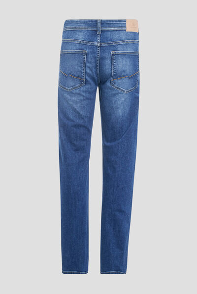 Jeans éco-responsable regular denim stone homme