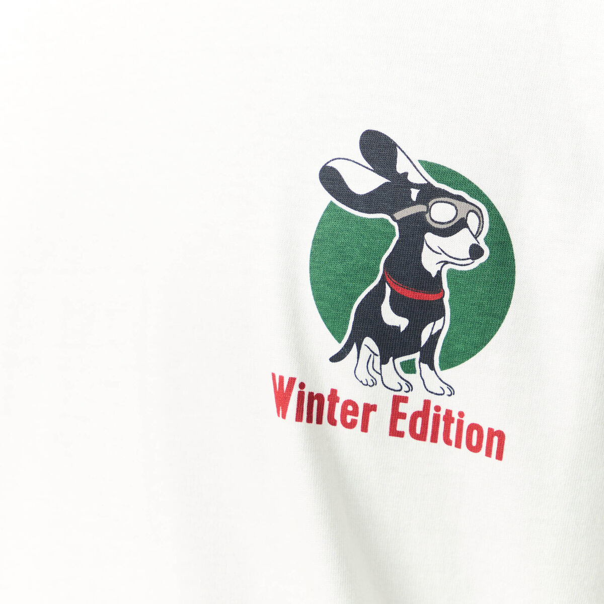 T-shirt manches courtes en coton no&euml;l ecru homme