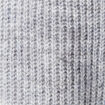 Pull manches longues gris clair femme