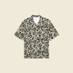 Chemise manches courtes noir homme