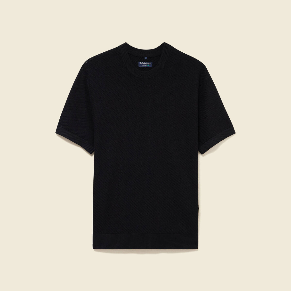 T-shirt en coton noir homme