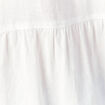 Chemise manches longues ecru femme