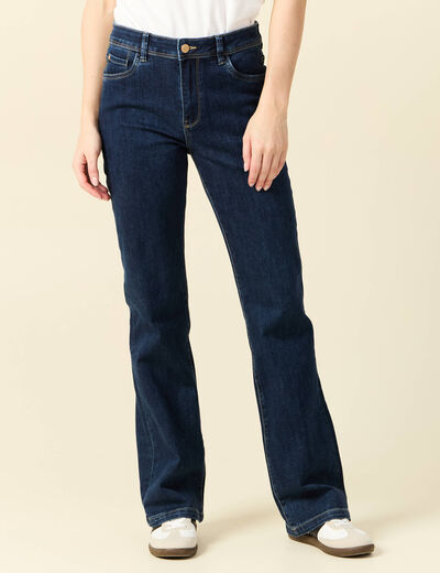 Jeans Yoko - bootcut denim brut femme