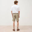 Bermuda vert kaki homme