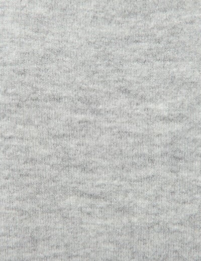 Pull droit court sans manches col rond gris femme