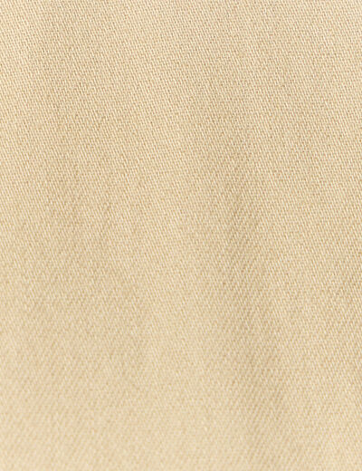Chemise manches longues beige homme